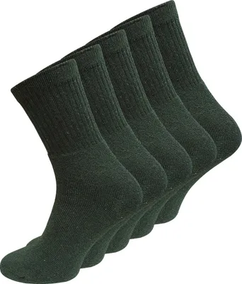 Produktbild von Cotton Prime® 10 Paar ARMY und JÄGER Socken 39-42