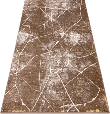 Produktbild von Modern MEFE Teppich 2783 Marmor - Strukturell zwei Ebenen aus Vlies dunkelbeige beige 120x170 cm