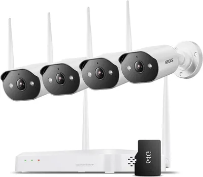 Productafbeelding van Bewakingscameraset - Beveiligingscamera - IP Camera - Wifi Camera - Dome Camera - 2K 3MP Resolutie