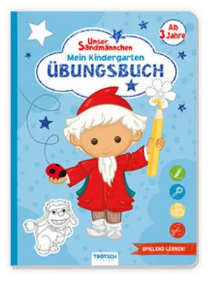 Obrázek produktu pro Trötsch Unser Sandmännchen Mein Kindergartenübungsbuch Beschäftigungsbuch