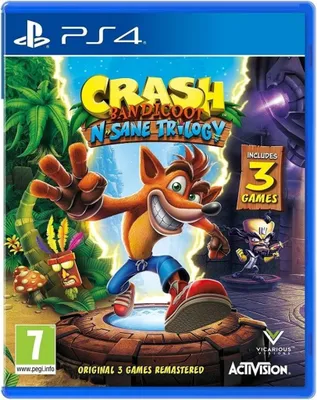 Zdjęcie produktu dla Activision Blizzard Crash Bandicoot N. Sane Trilogy, PS4, PlayStation 4, E10+ (powyżej 10 lat)