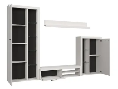 Produktbild von Wohnwand mit Beleuchtung PUMBA 2 – weiß