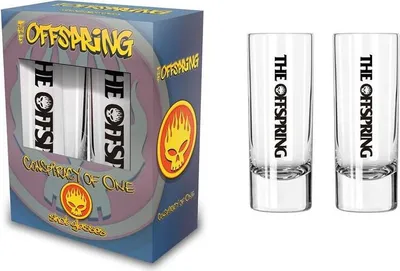 Produktbild von The Offspring Schnapsglas-Set Conspiracy of one klar Standard