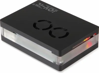 Image de JOY-IT Boîtier plastique, noir, pour Raspberry Pi 4 B