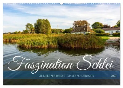 Produktbild von Faszination Schlei (Wandkalender 2027 DIN A2 quer), CALVENDO Monatskalender