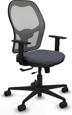 Imagen del producto de Silla de oficina Jorquera Piqueras y Crespo, modelo 1D036N0, color gris oscuro