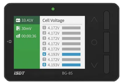 Zdjęcie produktu dla Inteligentny, wielofunkcyjny tester akumulatorów ISDT BG-8S