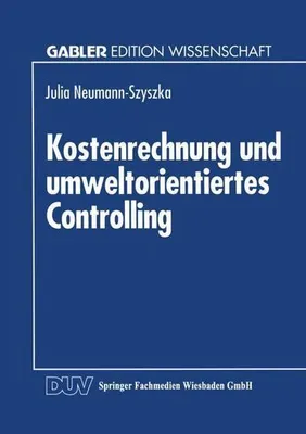 Zdjęcie produktu dla Kostenrechnung und umweltorientiertes Controlling