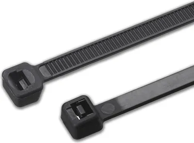 Produktbild von Set mit 150 starken Kabelbindern, 7,8x370 mm (schwarz, extra breit)