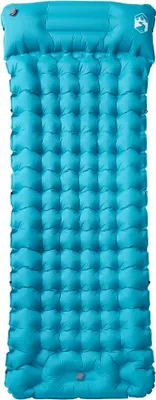 Produktbild von vidaXL Selbstaufblasende Isomatte mit Kissen Blau