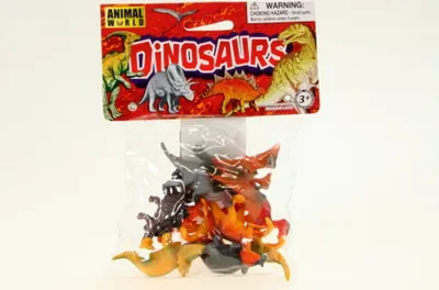Image de Animaux dinosaures dans un sac