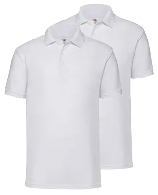 Produktbild von Doppelpack Fruit of the Loom 65/35 Polo + GRATIS MyShirt Stoffbeutel