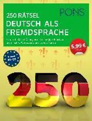 Produktbild von PONS 250 Rätsel Deutsch als Fremdsprache