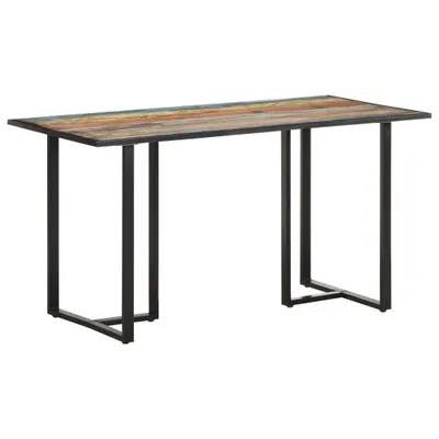 Produktbild von Esstisch 140 cm Recyceltes Massivholz