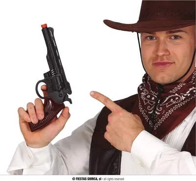 Produktbild von Guirca Cowboy-pistole 28 Cm One Size