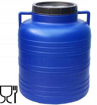 Zdjęcie produktu dla Beczka Plastikowa 60L Do Kiszenia Kapusty Deszczówka Woda
