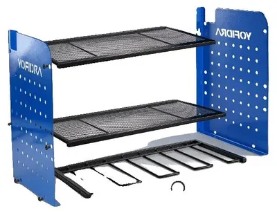 Zdjęcie produktu dla Organizatorem narzędzi, 3-poziomowy, solidna metalowa konstrukcja, wymiary: 42,9 x 22 x 30 cm