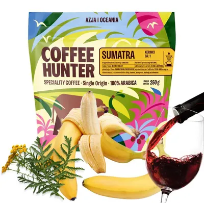 Produktbild von Sumatra Kerinci Natural (spezialitätenkaffee) 250g Kaffeebohnen
