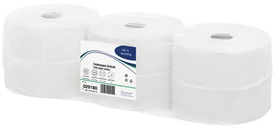 Image de Satino Toilettenpapier 029180 1.100Bl. 2lagig RC hochweiß 6St.