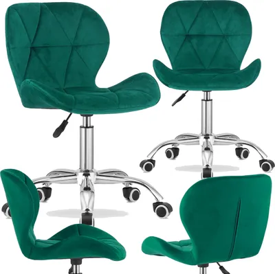 Obrázok produktu pre RIVELLO VELVET DARK GREEN Drehstuhl