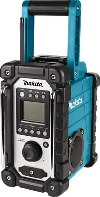Produktbild von Makita Baustellenradio FM/AM Blau und Schwarz