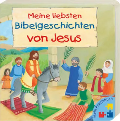 Produktbild von Mein Puzzlebuch: Meine liebsten Bibelgeschichten von Jesus