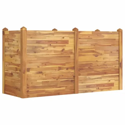 Produktbild von Hochbeet 160x60x84 cm Massivholz Akazie