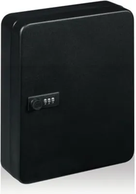 Image de Armoire à clé YALE 30 x 24 x 8 cm - 46 clés - Fermeture à code - 23017000