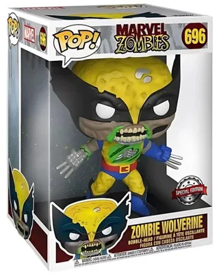 Obrázek produktu pro Funko POP! Super Sized Marvel Zombies – Figurka Zombie Wolverina, 25 cm (exkluzivní)
