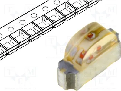 Obrázok produktu pre 5x LED SMD, červená/zelená, 3x2x1 mm, 1104, 1,95÷2,5/2,1÷2,5 V, 140°, 20 mA, KPBA-3010SURKCGKC LE