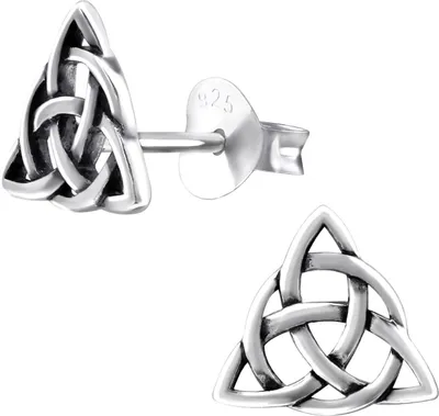 Produktbild von 925 Sterling Silber Ohrstecker Keltischer Knoten