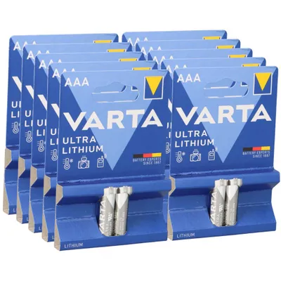 Produktbild von 10x Varta Professional Lithium Micro Batterie 2er Blister AAA