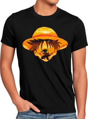 Produktbild von style3 Buccaneer Sunset Herren T-Shirt anime manga luffy cosplay
