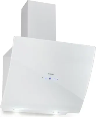 Zdjęcie produktu dla KlarsteinAnnabelle 60, okap kuchenny przyścienny, wyciąg/pochłaniacz, 60 cm, 650 m³/h, panel dotykowy, szkło, kolor biały