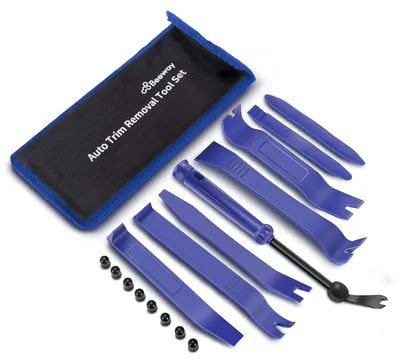 Produktbild von Auto Ausbauwerkzeug Set 17-teilig, Kunststoff, mit Aufbewahrungstasche, für Innenraum