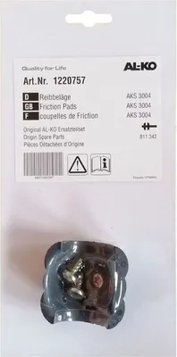 Produktbild von 1 x AL-KO - AKS 3004 - Reibbelag - AL-KO Nr. 1220757 - Satz vorne + hinten