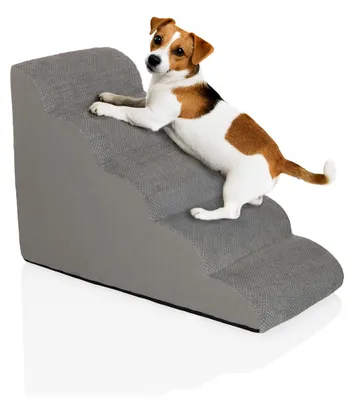 Produktbild von Hundetreppe mit 5 Stufen und Waschbarem Bezug
