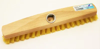 Produktbild von Wischer mit Gewinde Holz mit Borsten aus Plastfibre 29 cm