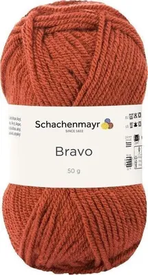 Obrázok produktu pre Schachenmayr Bravo, 50g ručná pletacia priadza Marsala