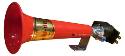 Obrázok produktu pre Trubka / klaksón / siréna, samostatné vyhotovenie „Turkish Wolf Whistle“ (Turecký vlk) pre nákladné vozidlá, dodávky, autobusy, ťahače, ťažké N