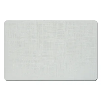 Produktbild von Zeller Platzset "Abstrakt", PP, weiß 43,5x28,5