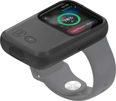 Produktbild von 3MK Endurance, Ladebehälter, Smartwatch, Schwarz, Apple, Watch 40 mm/41 mm, Überladungsschutz, Überhitzungsschutz, Überlastschutz