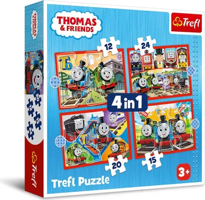 Produktbild von Trefl 34619, 24 Stück(e), Cartoons, 3 Jahr(e)