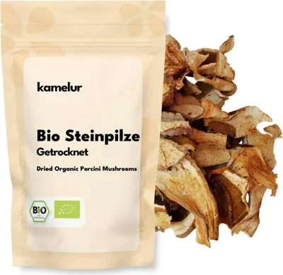 Produktbild von Kamelur. Bio Steinpilze getrocknet 200 g