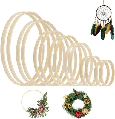 Immagine prodotto di Set per bambù Macramé in legno fai da te