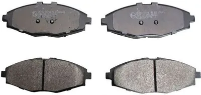 Produktbild von DENCKERMANN Bremsbeläge Satz Vorne Bremsklötze für CHEVROLET MATIZ (M200, M250) B110141
