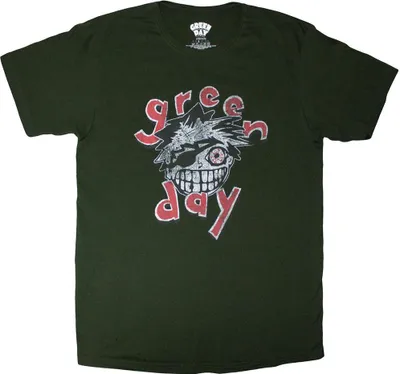 Immagine prodotto di Green Day - T-shirt uomo/donna unisex RO14349 (M) (Verde)