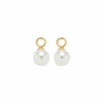 Zdjęcie produktu dla Leonardo Jewels wisiorek zestaw 2 złote Perla Beautys, wisiorek, biżuteria, stal nierdzewna IP złoto, imitacja pereł, biały, 021627