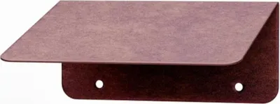 Immagine prodotto di Alberts 355289 Casetta per uccelli con tetto spiovente, cassetta nido in acciaio color ruggine, nido per uccelli da appendere o appoggiare, dimensioni 140 x 125 x 66 mm