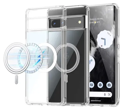 Obrázek produktu pro Pro mobilní telefon Google Pixel 8 Pouzdro MAGSAFE Full Body Case Sleeve Cover Protection Case